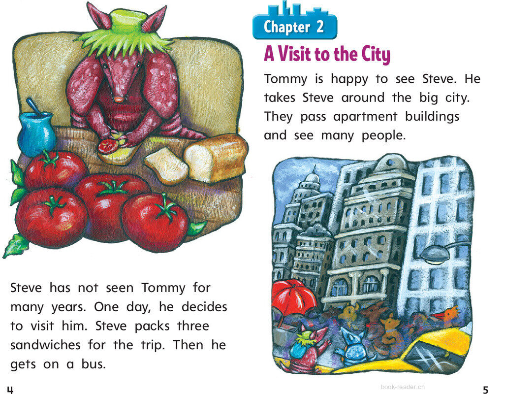 G1 Bey U2W2 City Armadillo, Country Armadillo绘本故事第5页