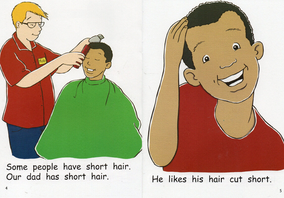 all kinds of hair绘本故事第4页