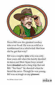 Pecos Bill Rides a Tornado绘本故事第3页