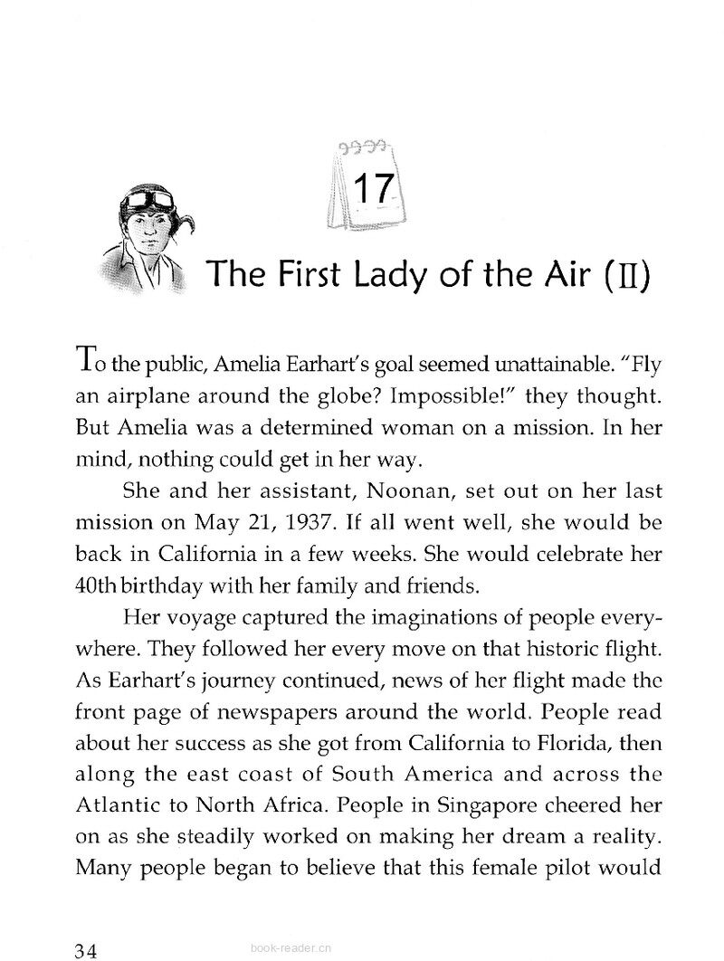 The First Lady of the Air(II)绘本故事第2页