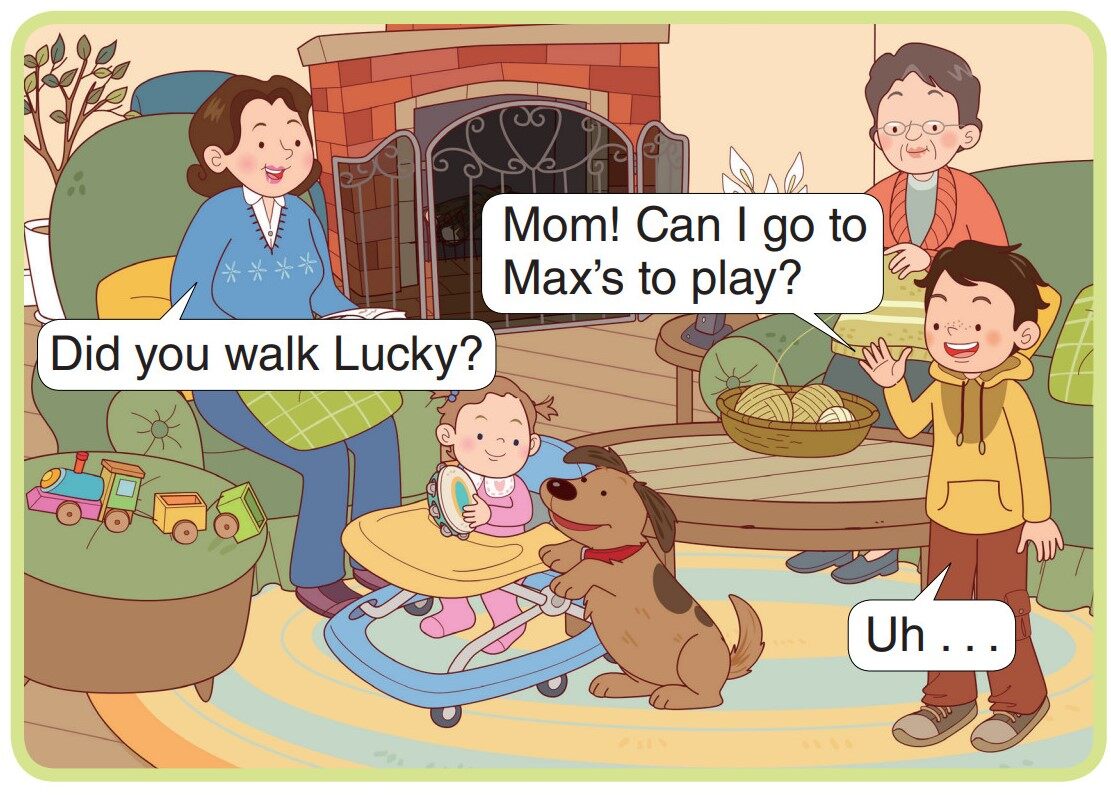 Sam's Mistake绘本故事第2页