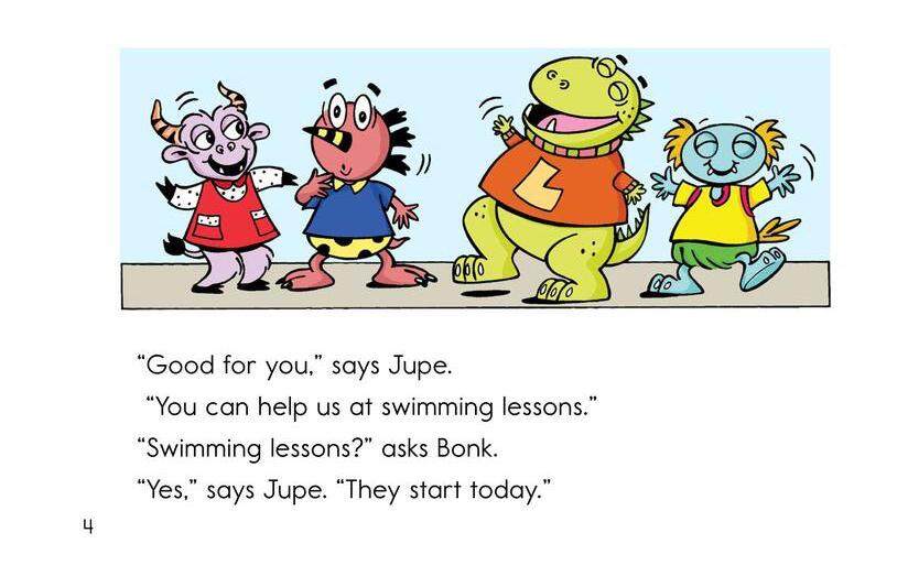 Bonk and the Big Splash绘本故事第4页