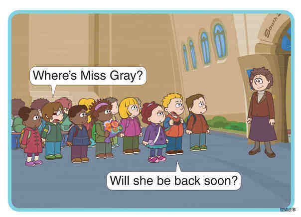 Missing Miss Gray绘本故事第4页