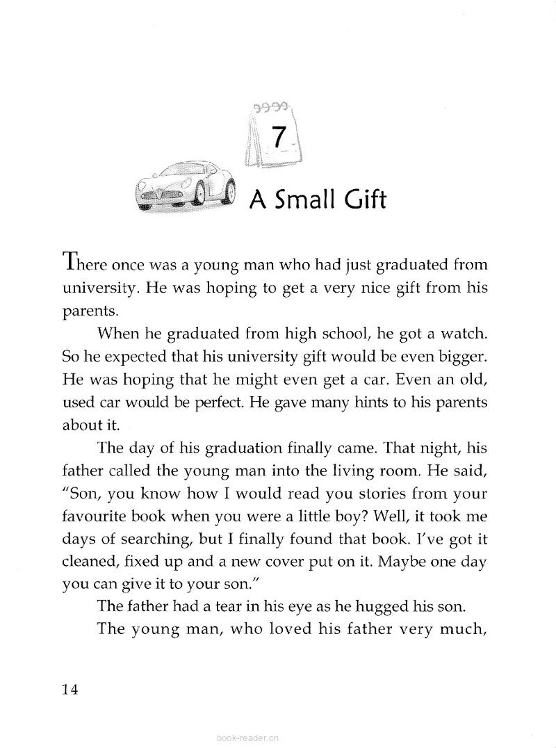 A Small Gift绘本故事第2页