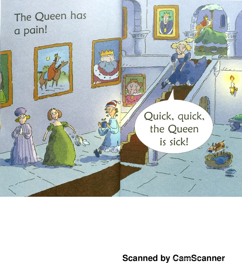 The Queen Makes a Scene绘本故事第4页