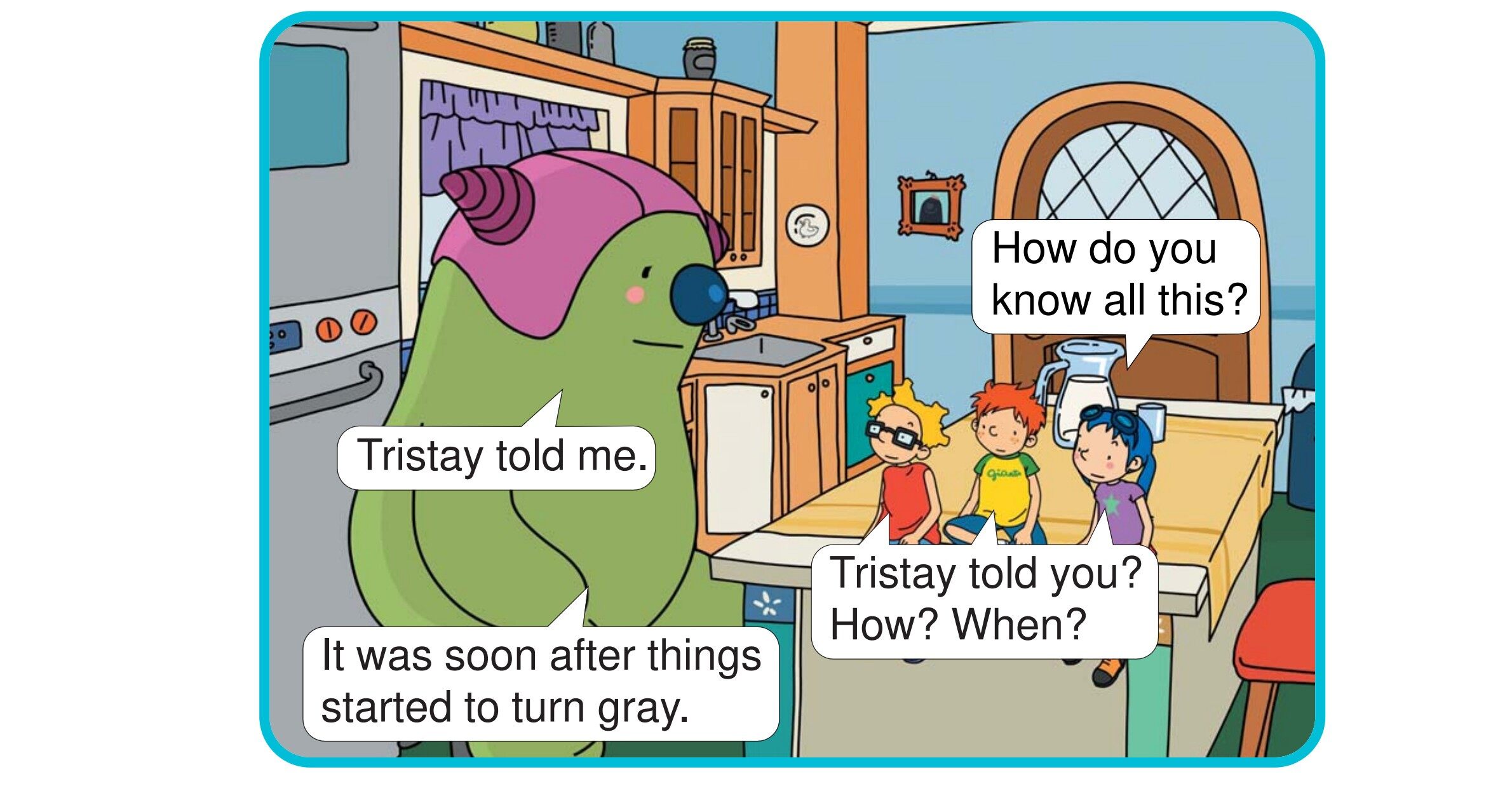 The Surprise Follower绘本故事第2页