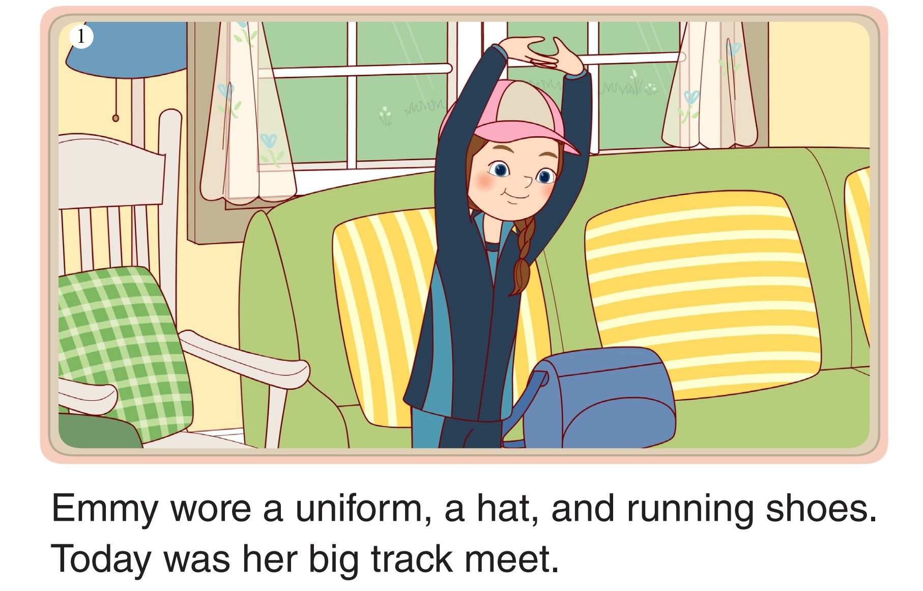 Emmy's Track Meet绘本故事第2页