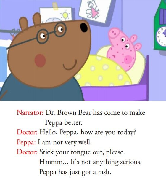 Not Very Well绘本故事第5页