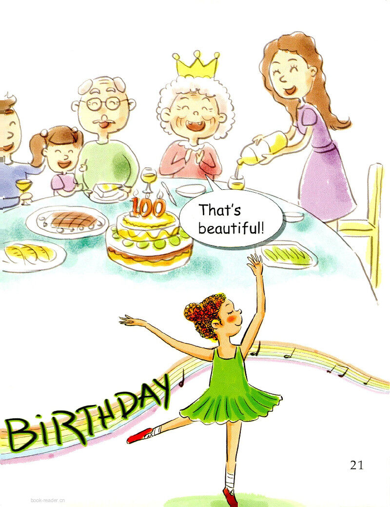 A Ballet Dancer绘本故事第3页