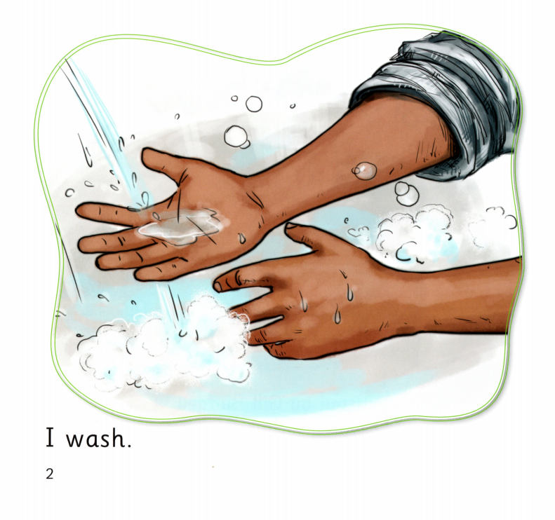 Wash,Wash,Wash绘本故事第3页