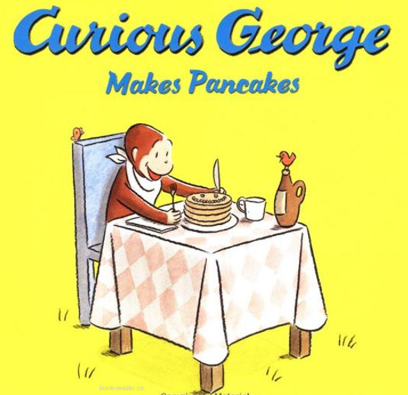 Curious George Makes Pancakes绘本故事第2页