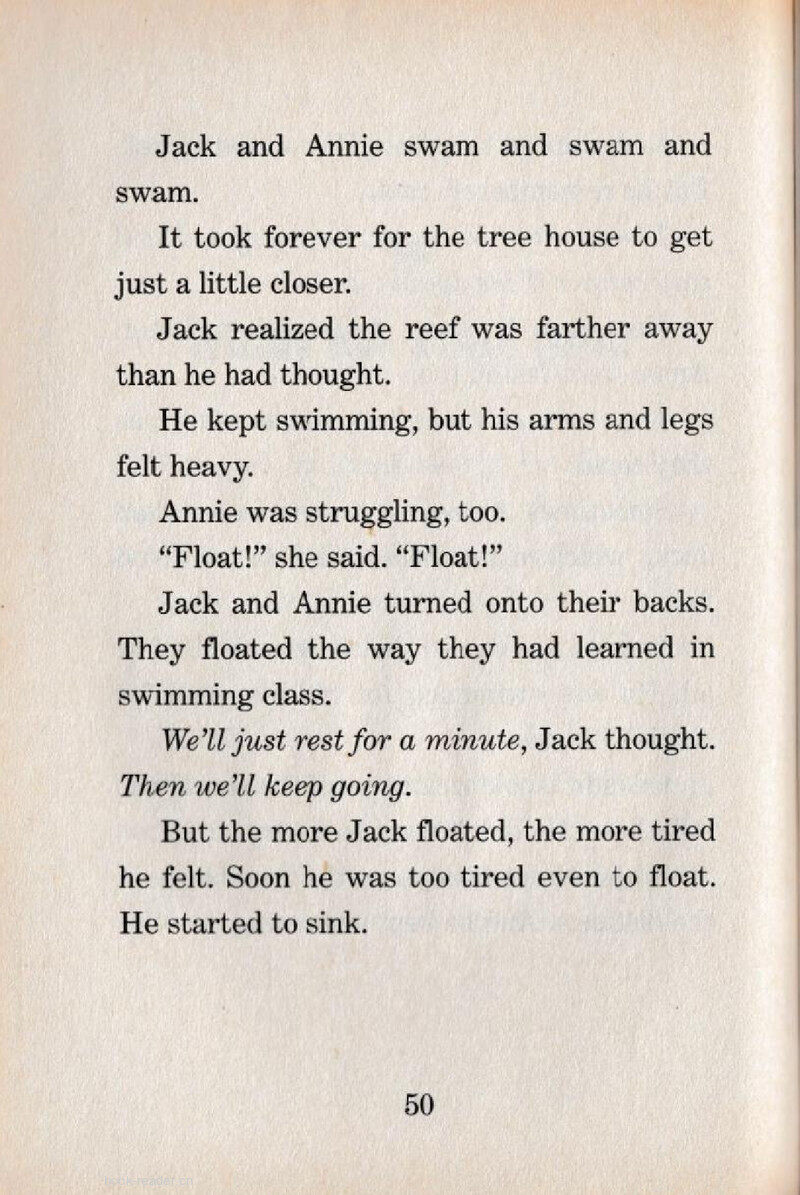 08 Swim for Your Life!绘本故事第4页