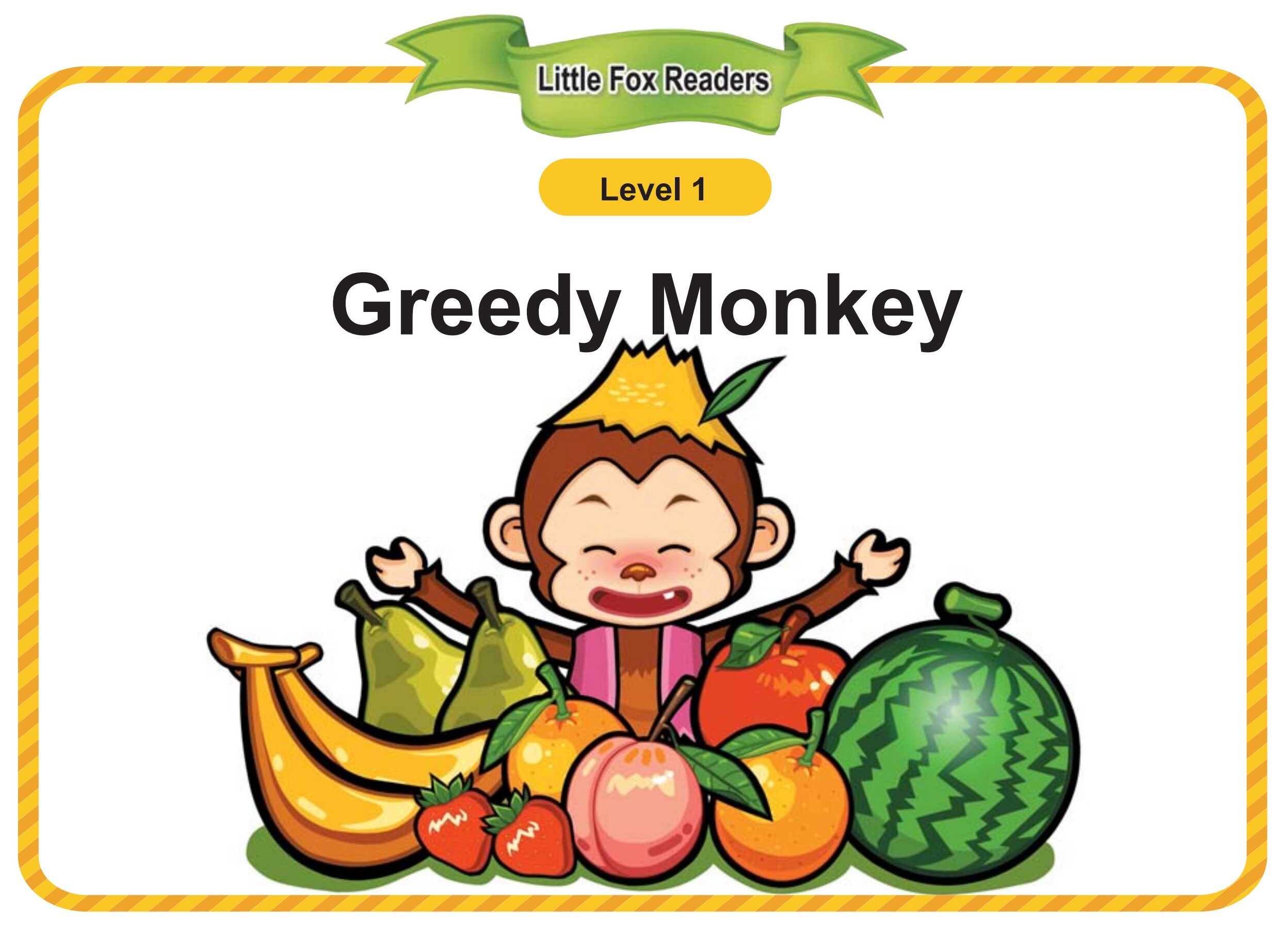 Greedy Monkey绘本故事第2页