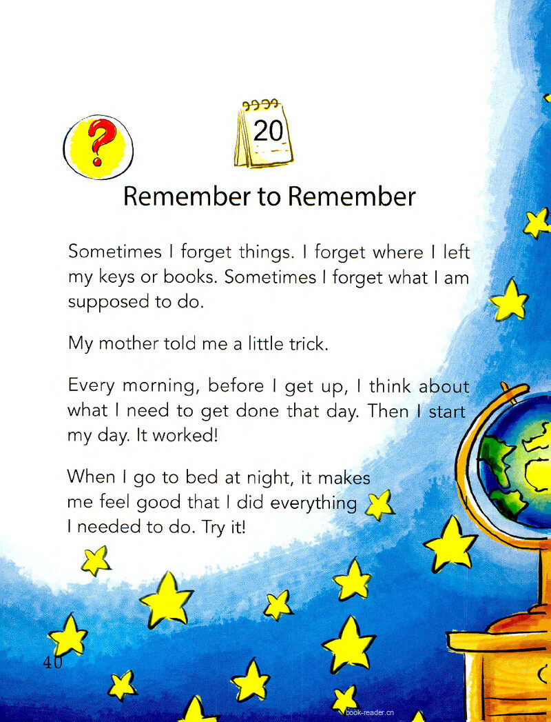 Remember to Remember绘本故事第2页