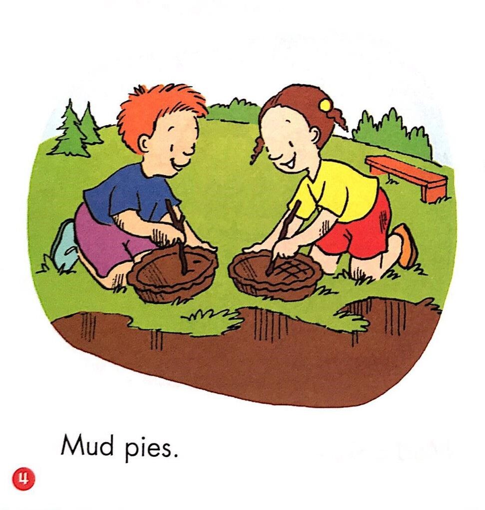 Fun with mud绘本故事第4页