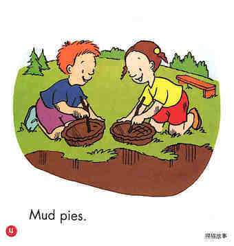 Fun with mud绘本故事第4页
