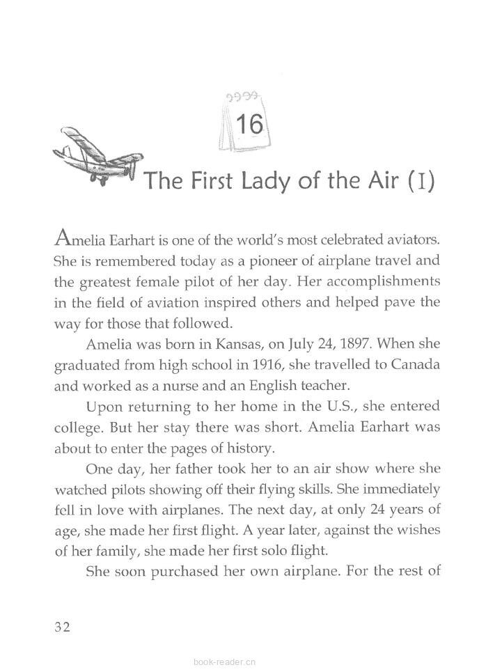 The First Lady of the Air (I)绘本故事第2页