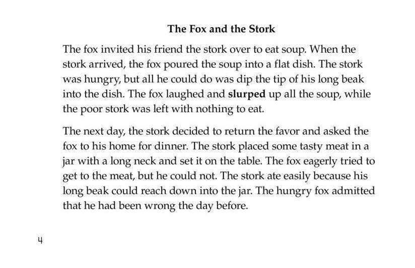 Aesop's Fables绘本故事第3页