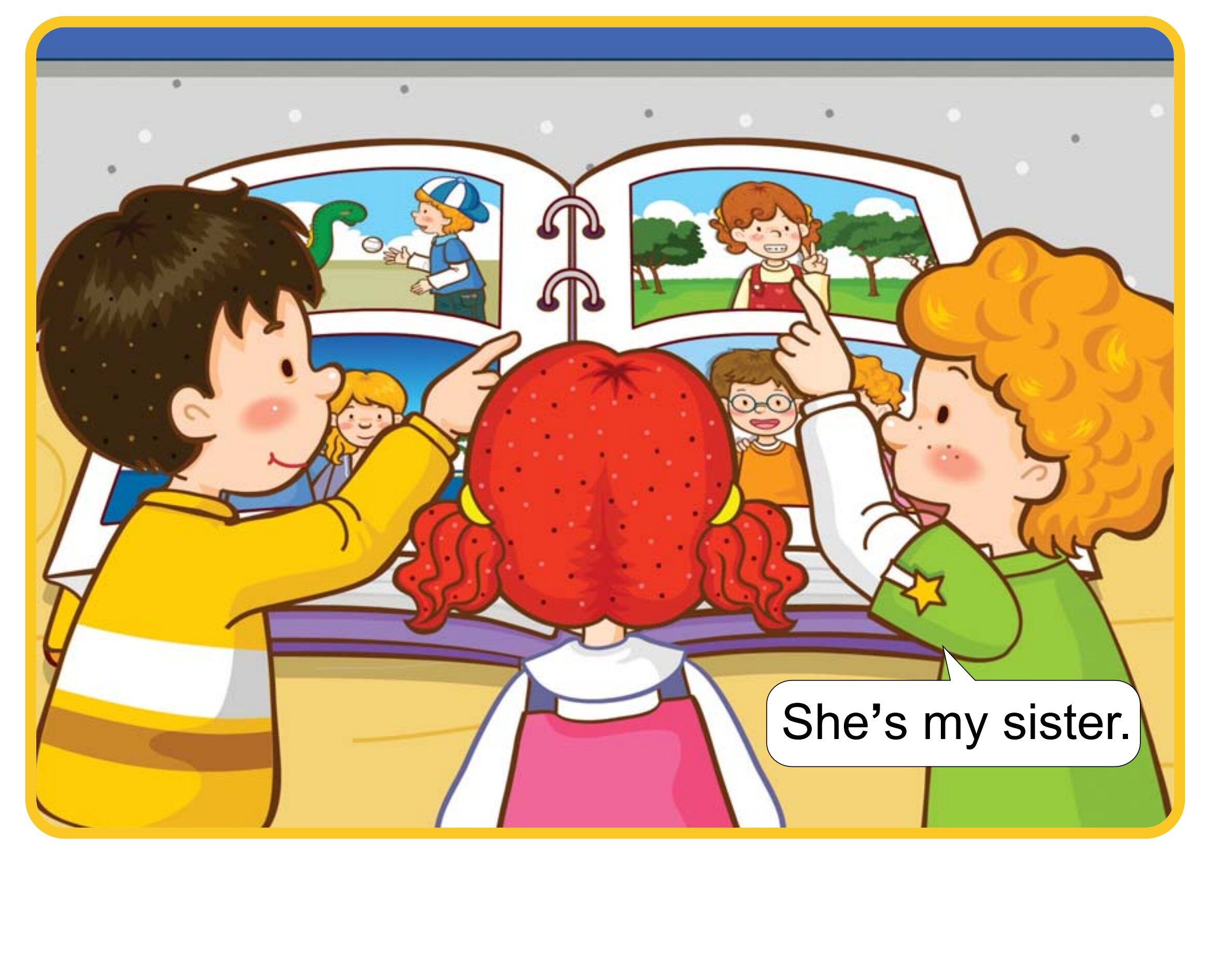 She's My Mother绘本故事第3页