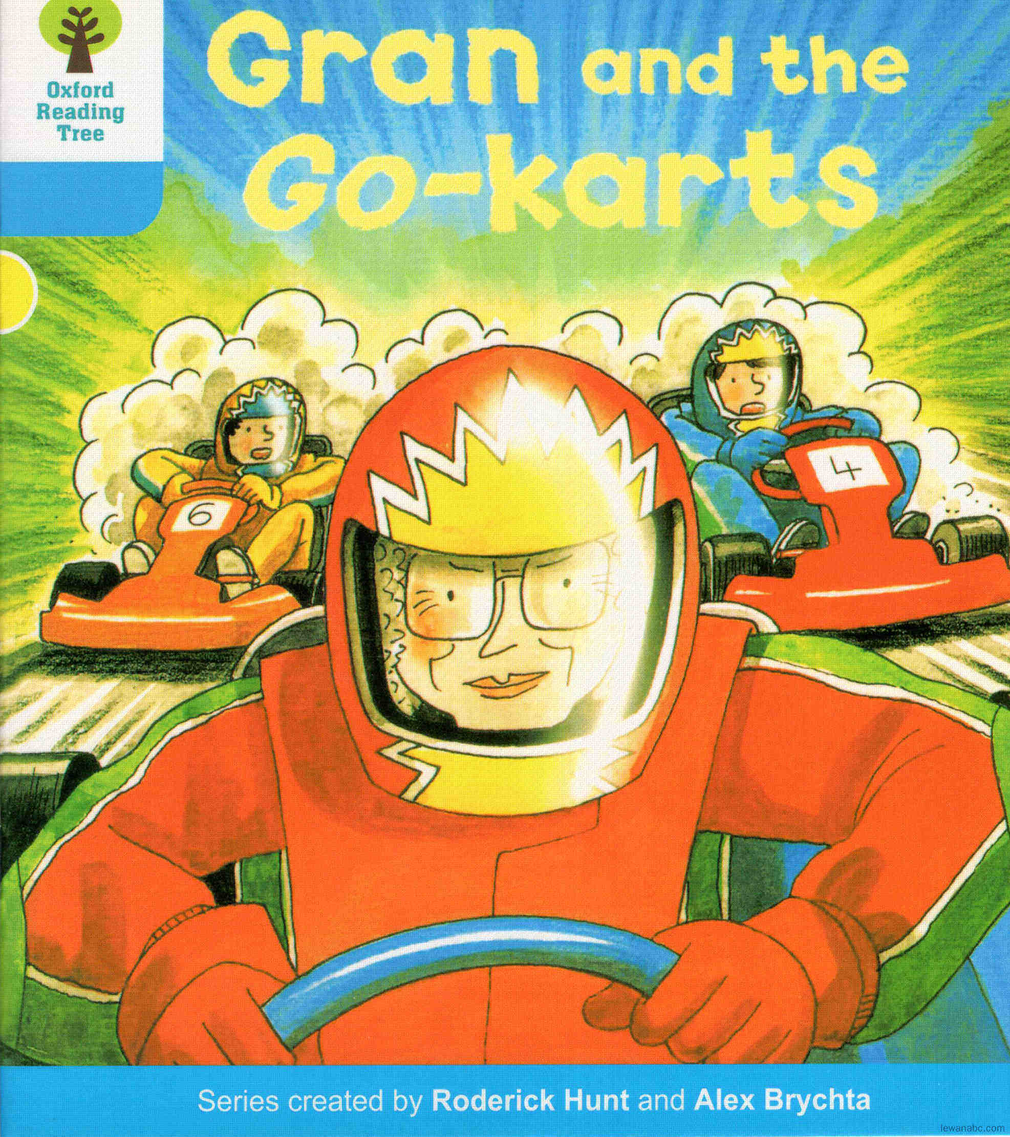 Gran and the Go-karts绘本故事第2页