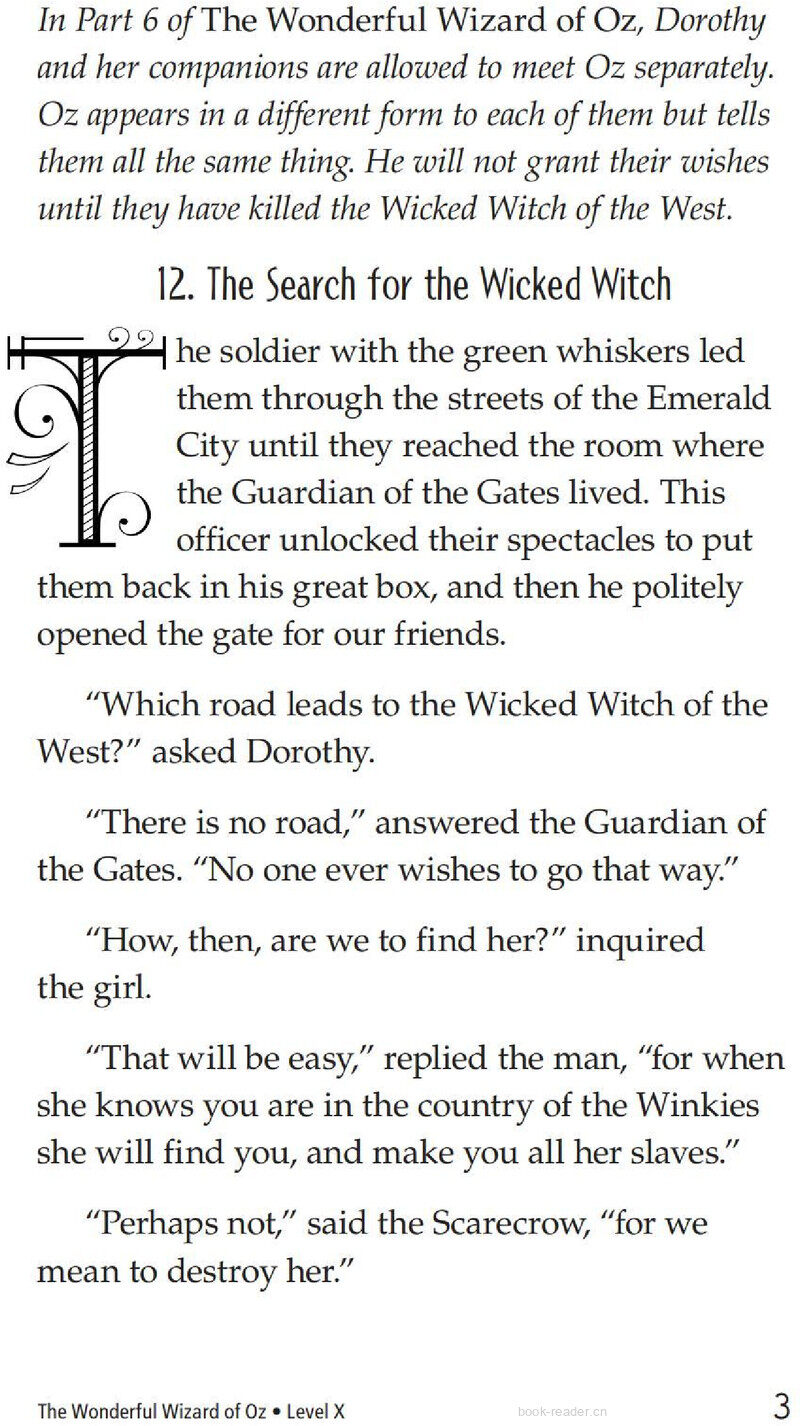 The Wonderful Wizard of Oz (Part 7)绘本故事第4页