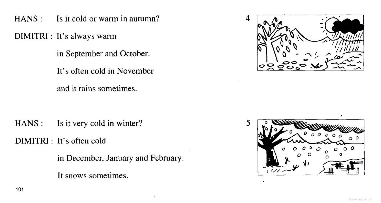 1-051 A Pleasant Climate绘本故事第4页