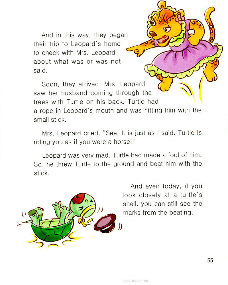 Turtle and Mr. Leopard (II)绘本故事第3页