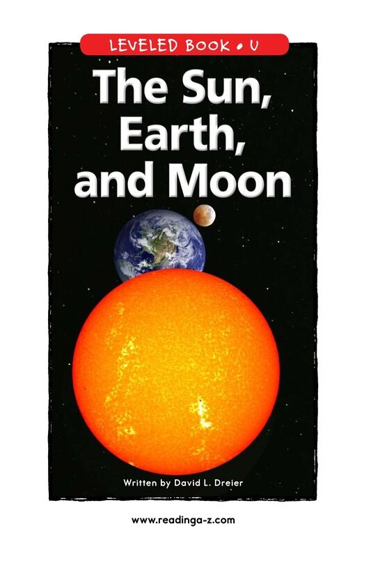 The Sun,Earth,and Moon绘本故事第2页