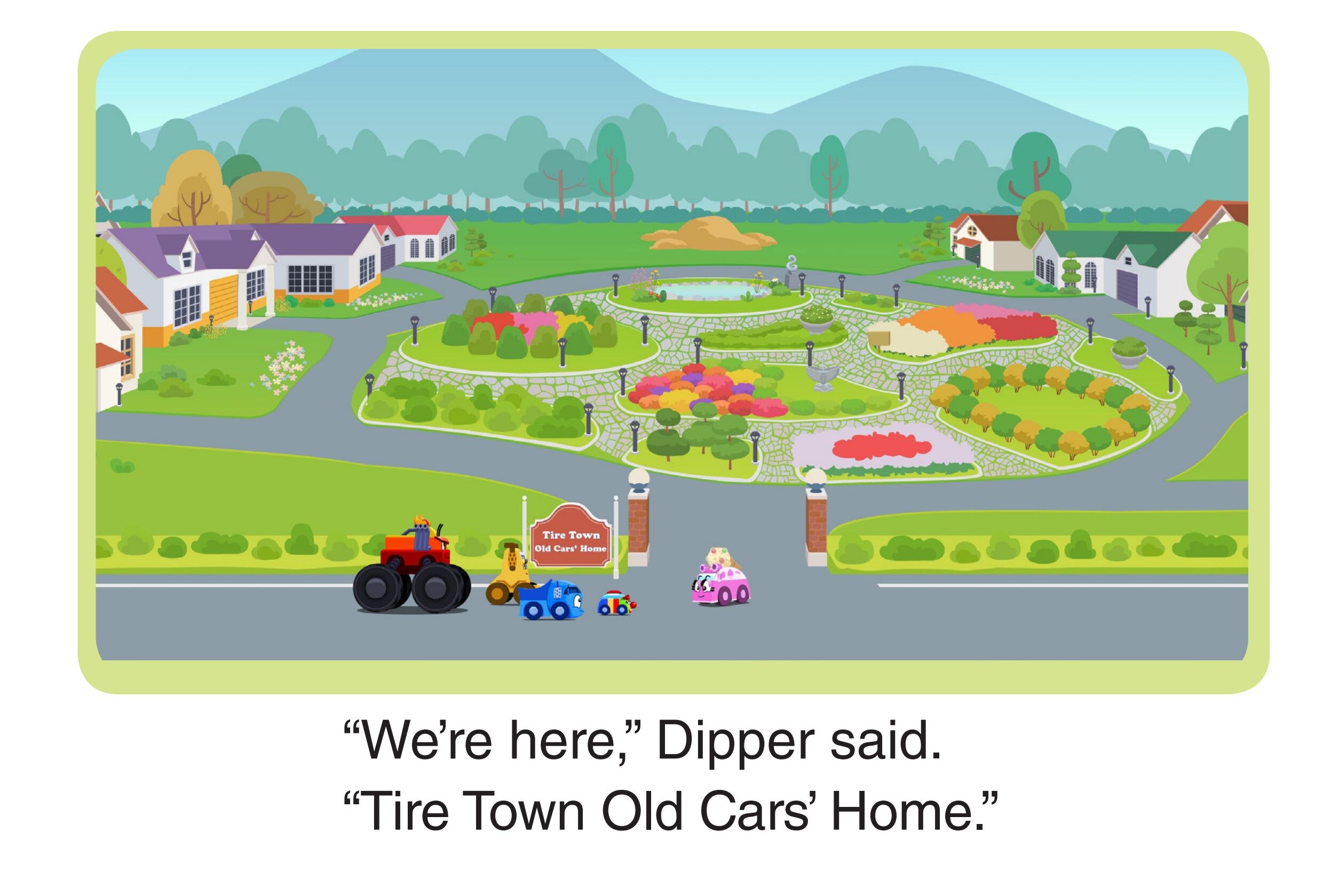 The Old Cars' Home绘本故事第2页