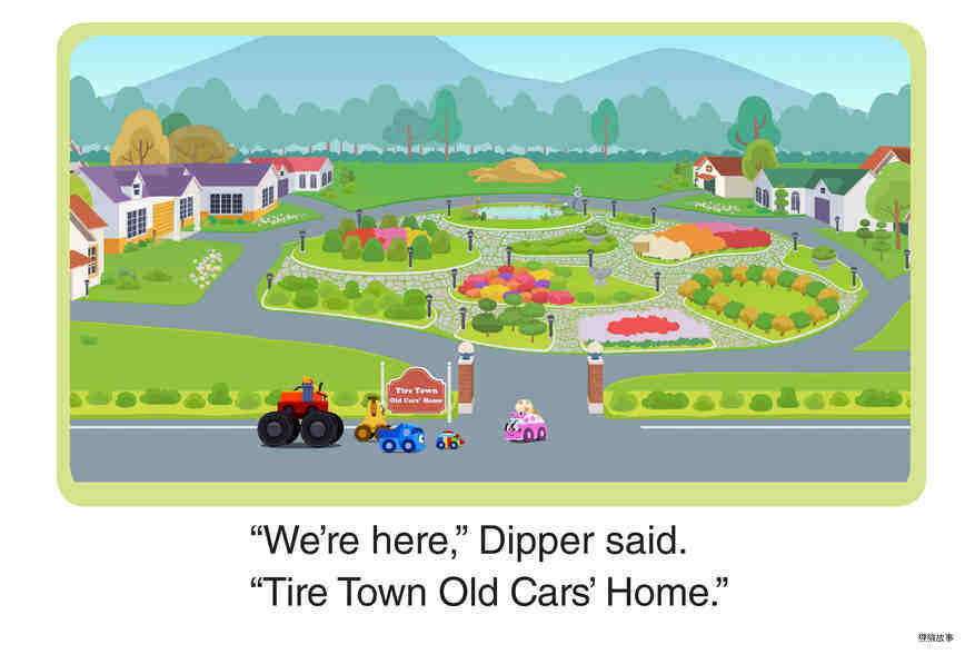 The Old Cars' Home绘本故事第2页