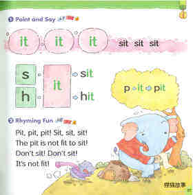 3 Short Vowel  ' i '绘本故事第4页