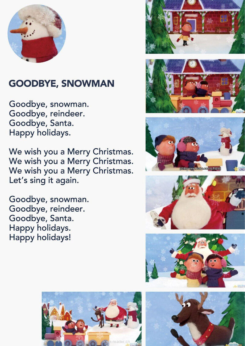 Goodbye, Snowman绘本故事第2页