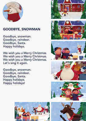 Goodbye, Snowman绘本故事第2页
