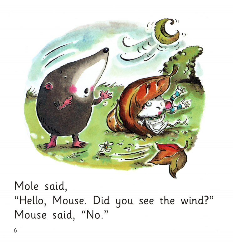 Where is the Wind绘本故事第5页