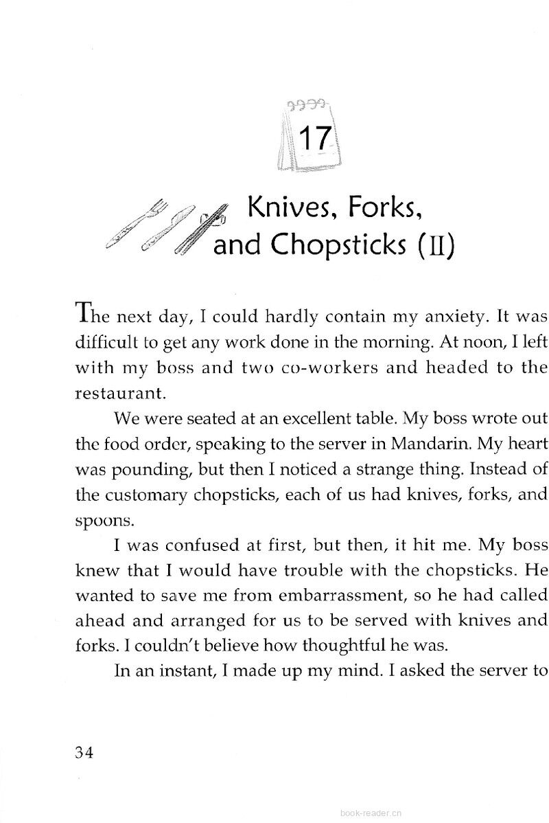 Knives, Forks, and Chopsticks (II)绘本故事第2页