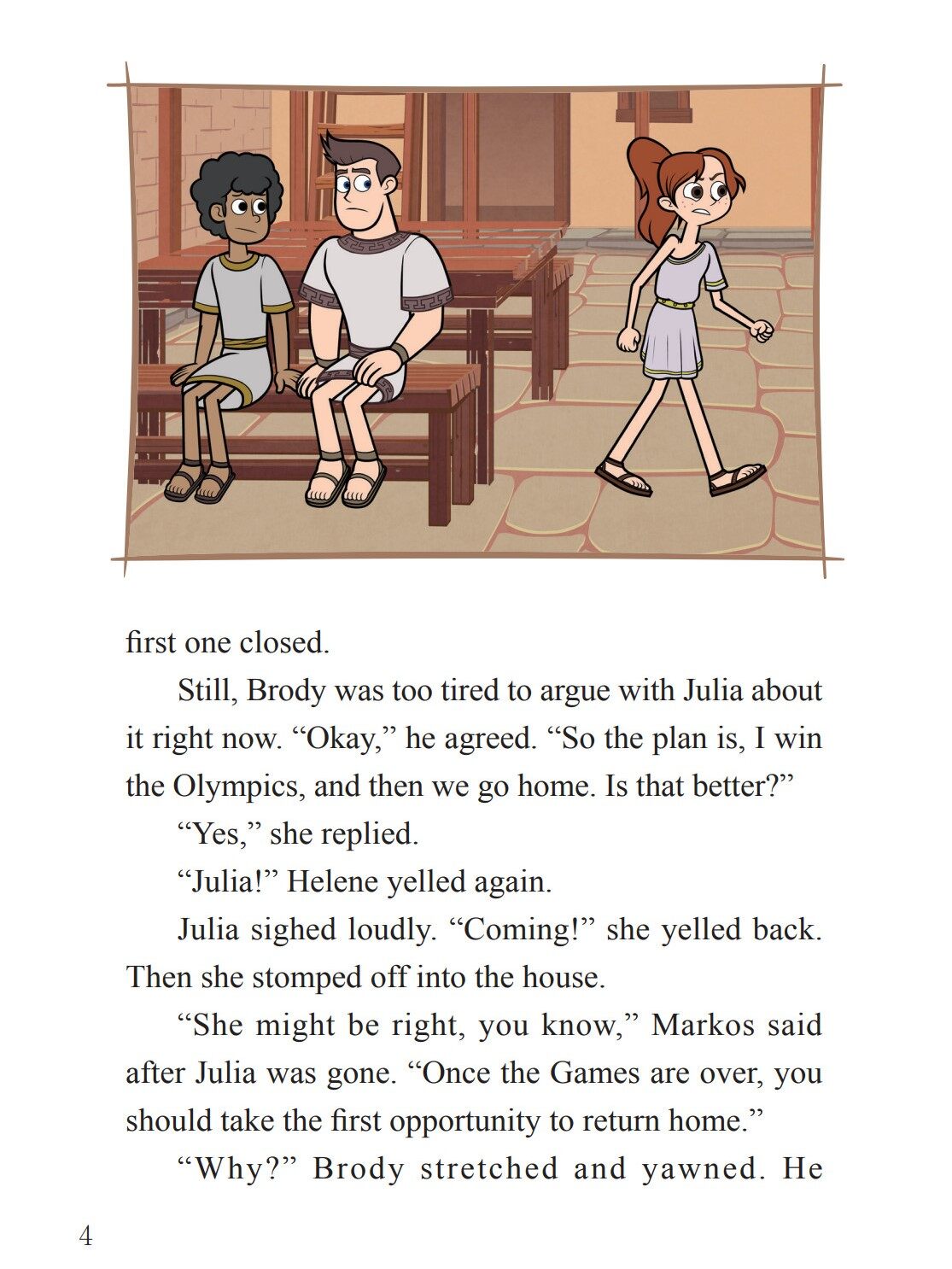 Plans and Gossip绘本故事第5页