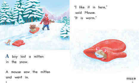 The Mitten绘本故事第3页