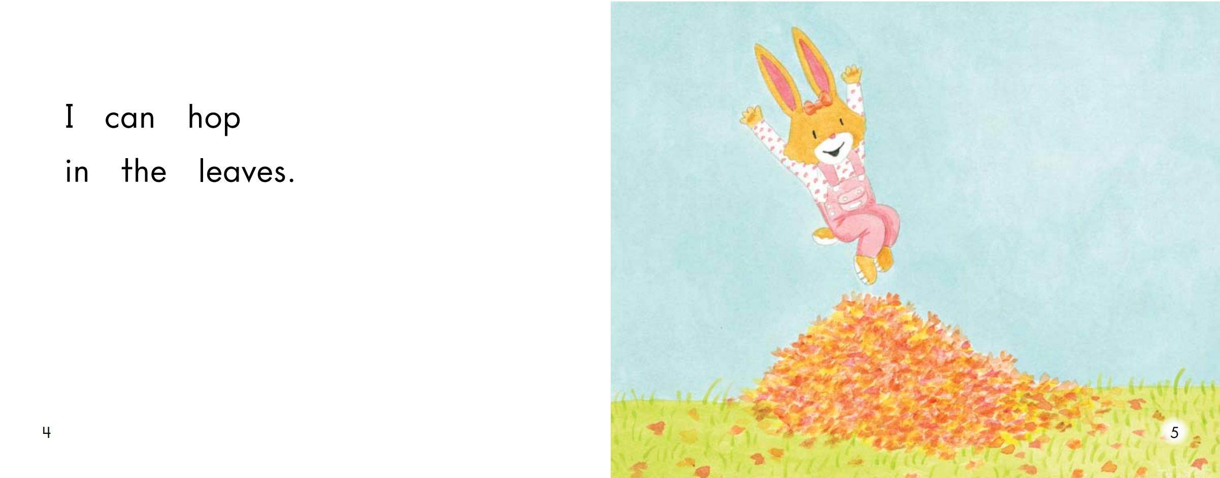 Hop, hop, hop绘本故事第4页