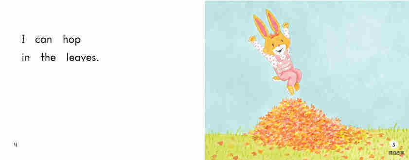 Hop, hop, hop绘本故事第4页