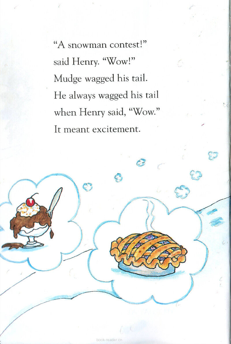 Henry and Mudge and the Snowman Plan绘本故事第4页