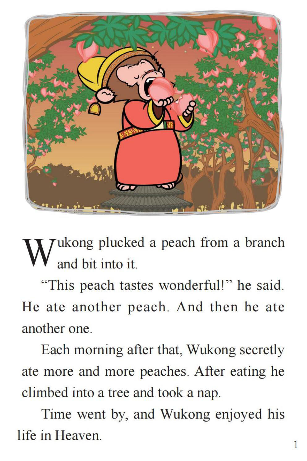 The Peach Garden绘本故事第3页