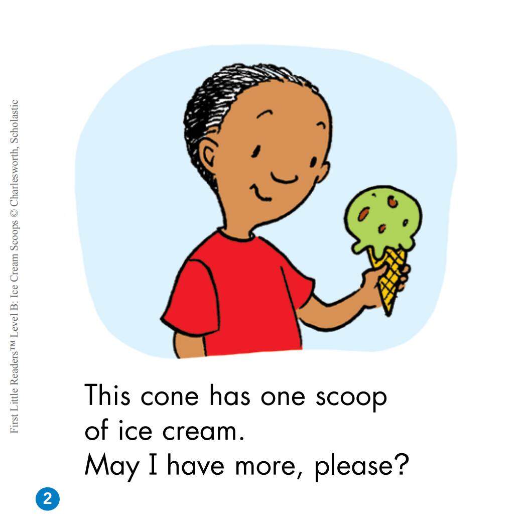 Ice Cream Scoops绘本故事第3页