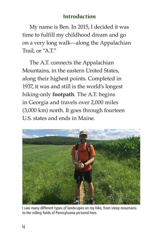 Hiking the Appalachian Trail绘本故事第3页