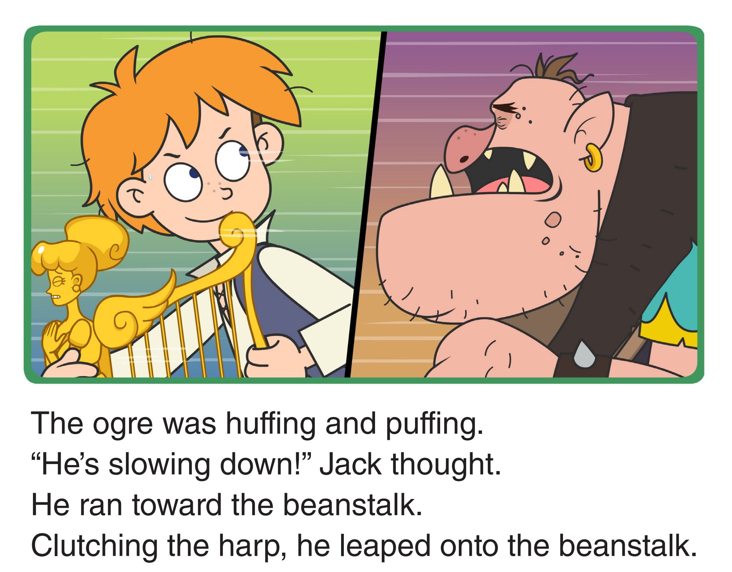 Down the Beanstalk Again绘本故事第5页