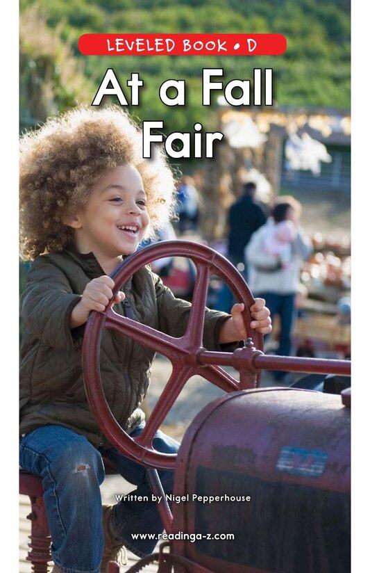 At a Fall Fair绘本故事第2页
