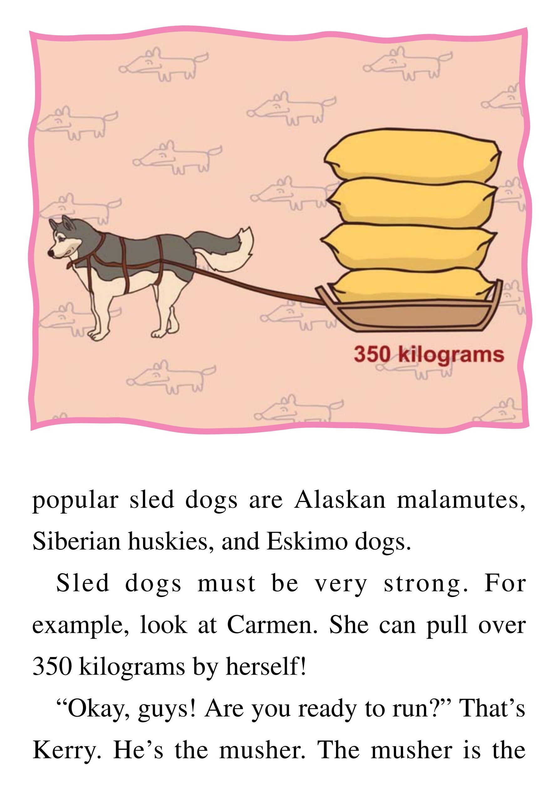 The Musher and the Pack绘本故事第4页