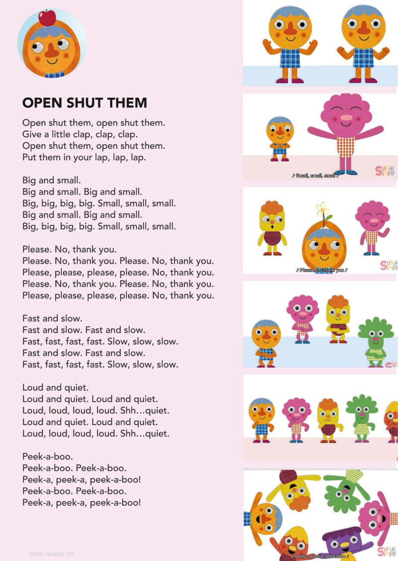 Open Shut Them绘本故事第2页