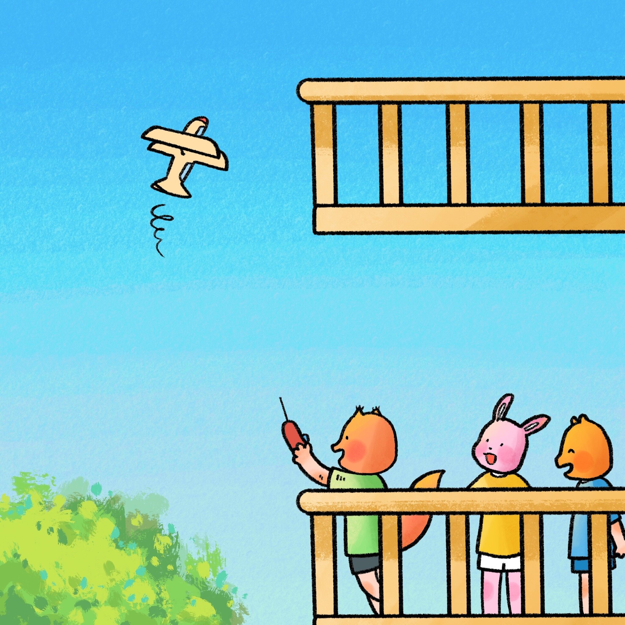 窗台危险不能爬绘本故事第5页