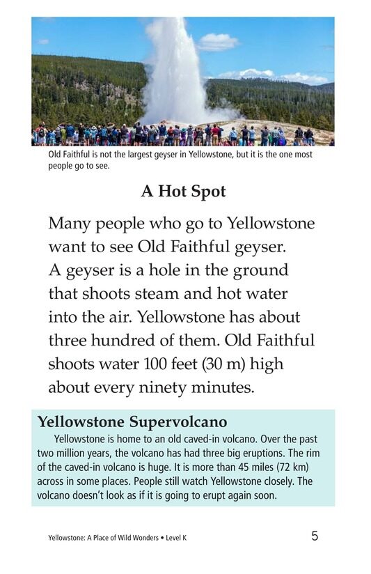 Yellowstone A Place of Wild Wonders绘本故事第4页