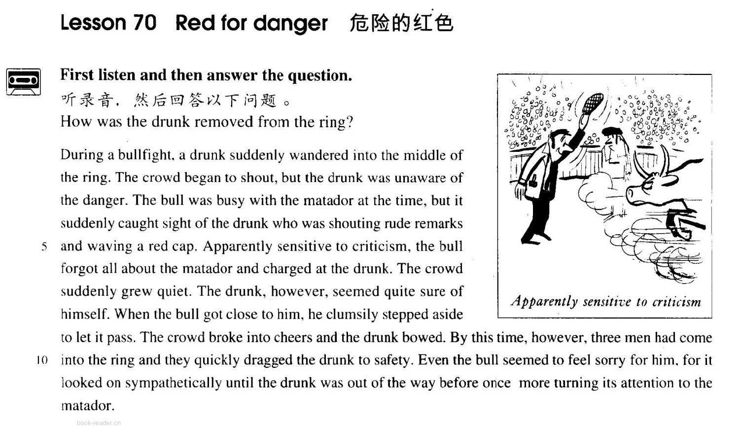 70 Red for danger绘本故事第2页